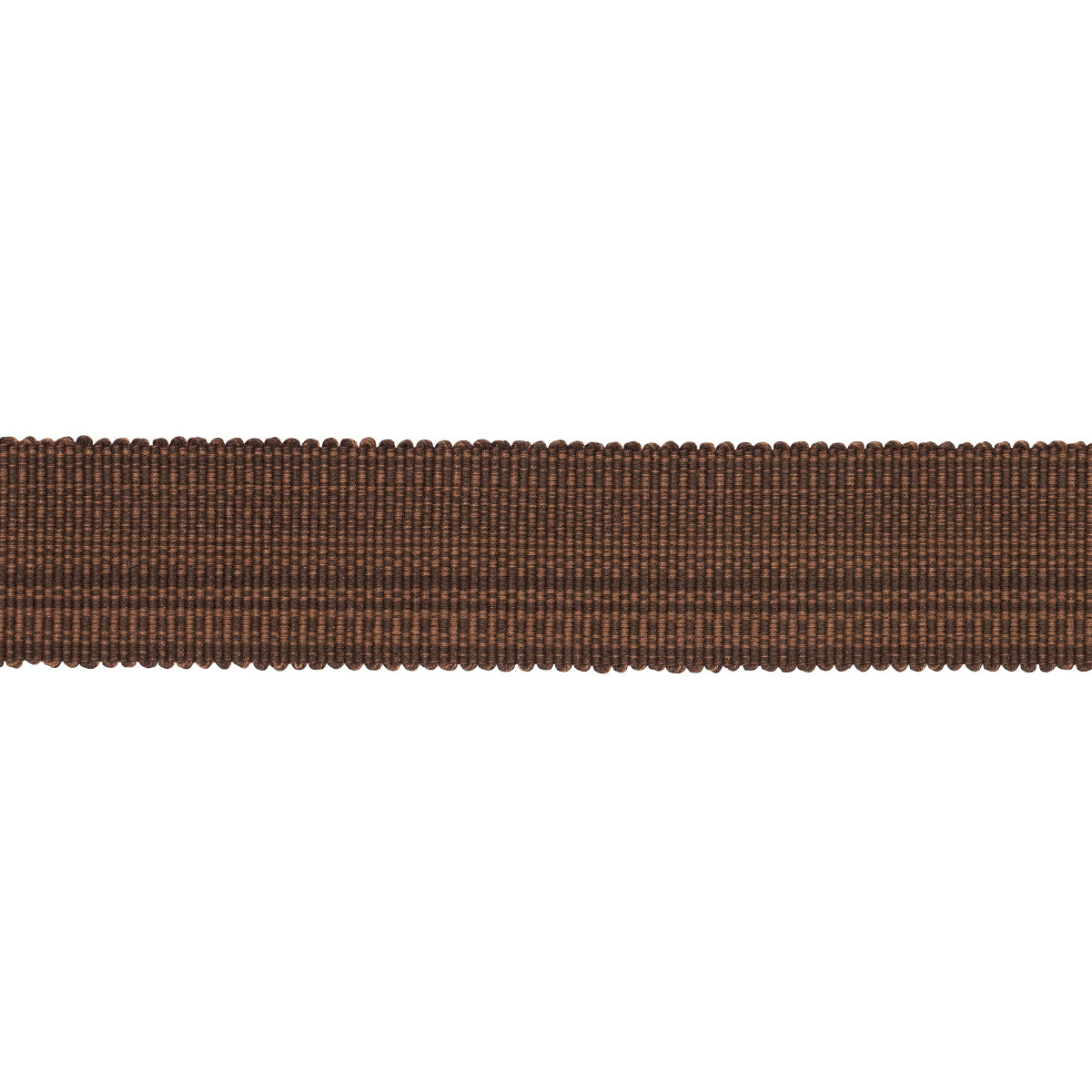 Schumacher COTTON STRIÌä TAPE MEDIUM CHESTNUT Trim | Atlanta Fabrics