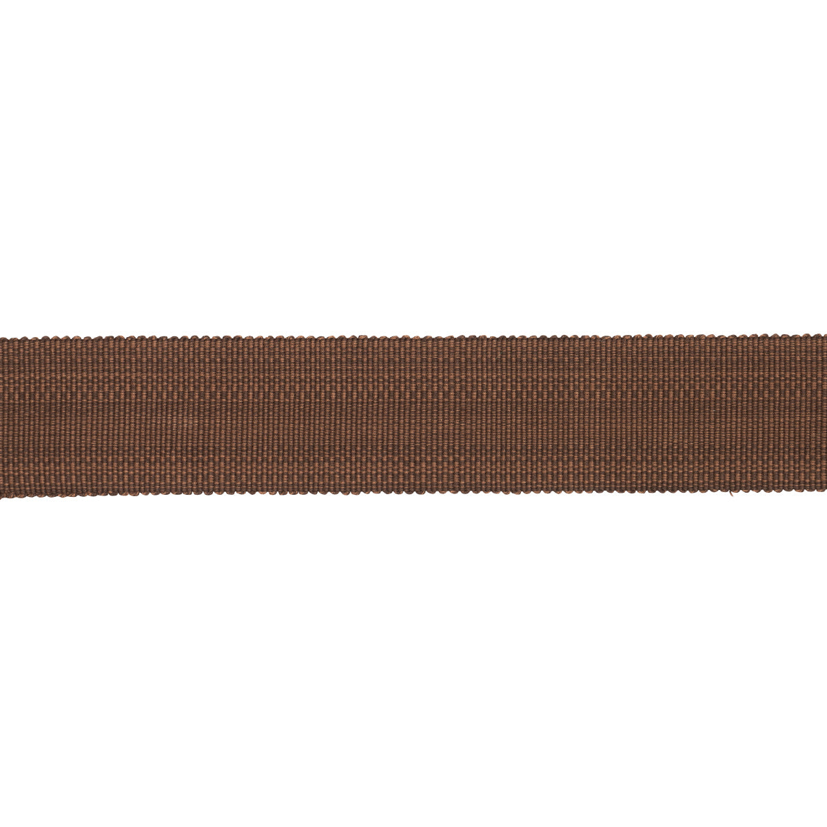 Schumacher COTTON STRIÌä TAPE WIDE CHESTNUT Trim | Atlanta Fabrics