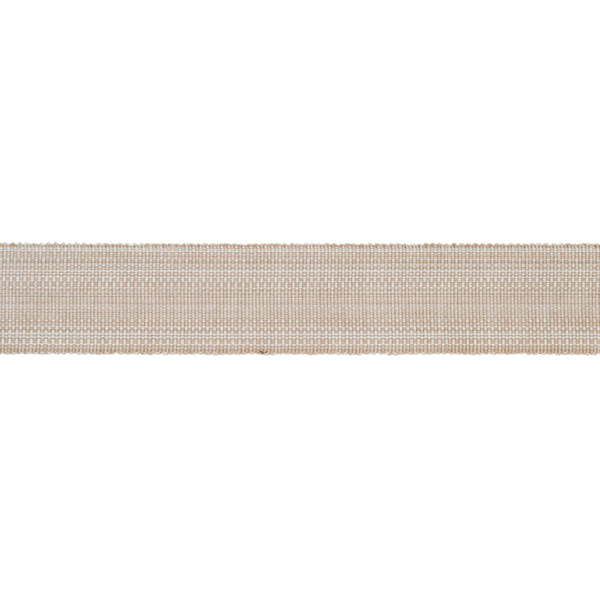 COTTON STRIÌä TAPE WIDE SAND