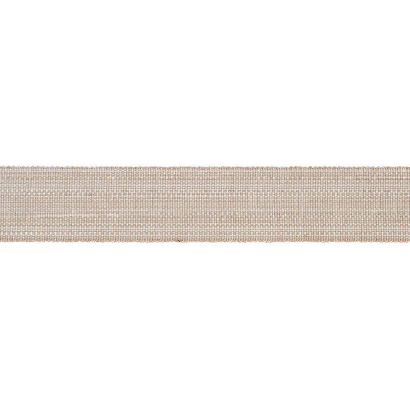 Schumacher COTTON STRIÌä TAPE WIDE SAND Trim | Atlanta Fabrics