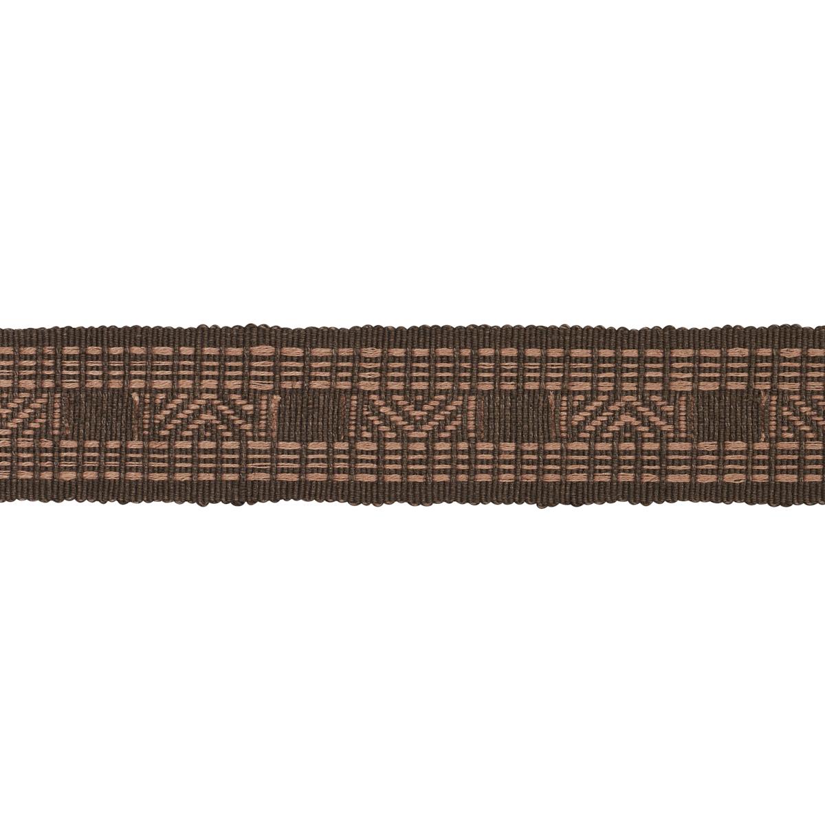 NAEL LINEN COTTON TAPE CEDAR BROWN