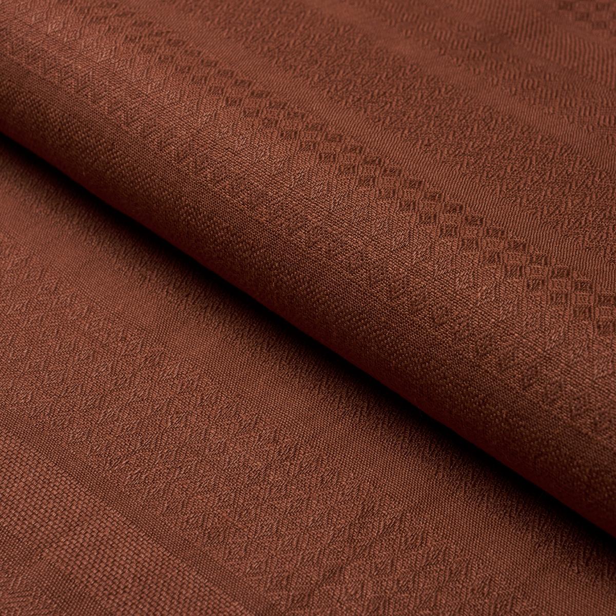 SCHUMACHER EIVISSA SIENNA FABRIC | Atlanta Fabrics