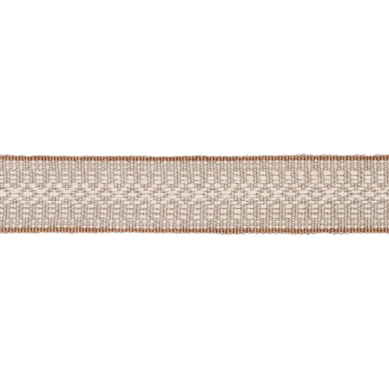 SCHUMACHER HELENA LINEN COTTON TAPE NATURAL TRIM | Atlanta Fabrics