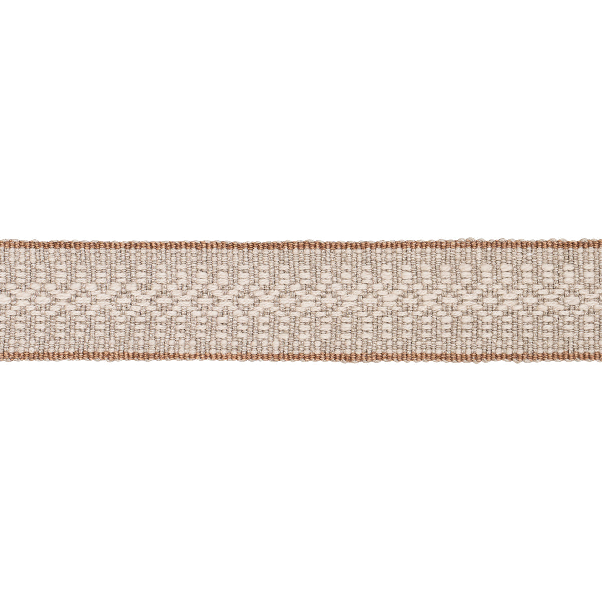 Schumacher HELENA LINEN COTTON TAPE NATURAL Trim | Atlanta Fabrics