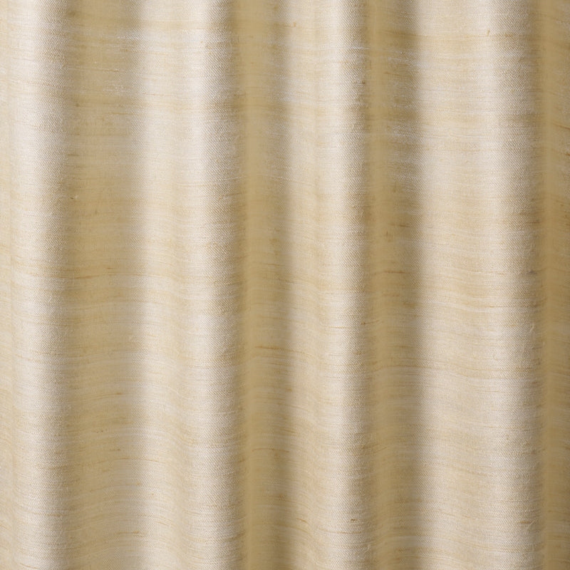 Schumacher AMIR HANDWOVEN SILK CASEMENT OYSTER Fabric | Atlanta Fabrics