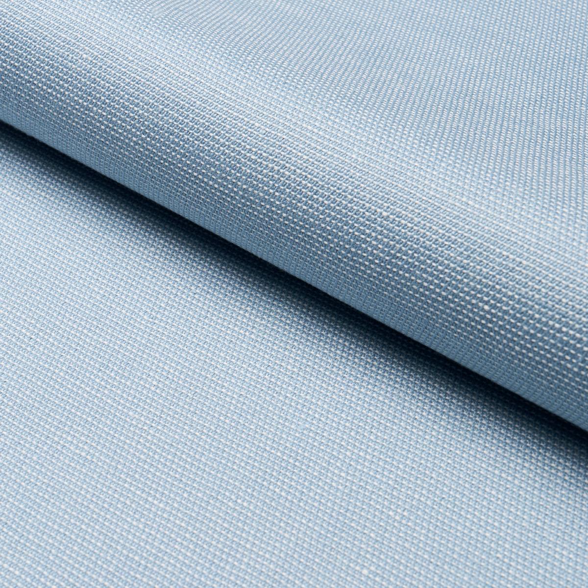 SCHUMACHER CAMARILLO LINEN WEAVE IO DELFT FABRIC | Atlanta Fabrics