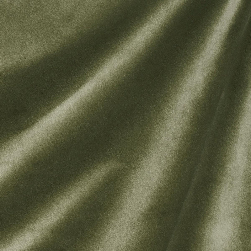 SCHUMACHER ALISTAIR INDOOR/OUTDOOR VELVET OLIVE FABRIC | Atlanta Fabrics