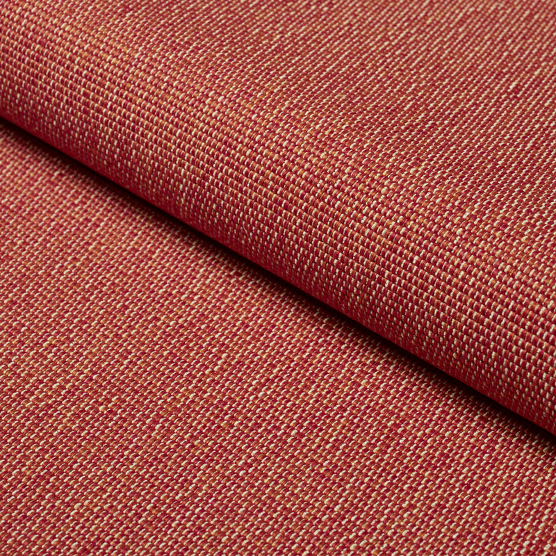 Schumacher Cooper Indoor/outdoor Red Fabric | Atlanta Fabrics