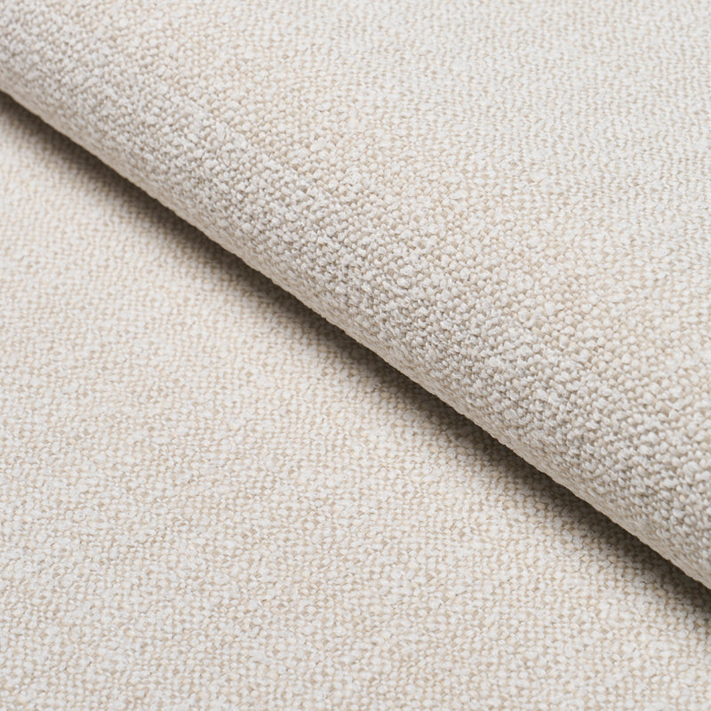 Schumacher Sadie Indoor/outdoor White On Natural Fabric | Atlanta Fabrics