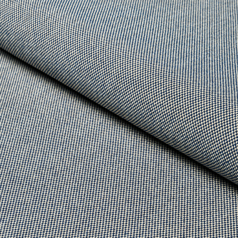 Schumacher Brock Indoor/outdoor Navy Fabric | Atlanta Fabrics
