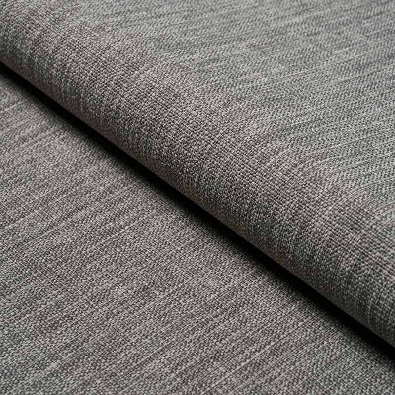 Schumacher ARCHIE INDOOR/OUTDOOR CHARCOAL Fabric | Atlanta Fabrics