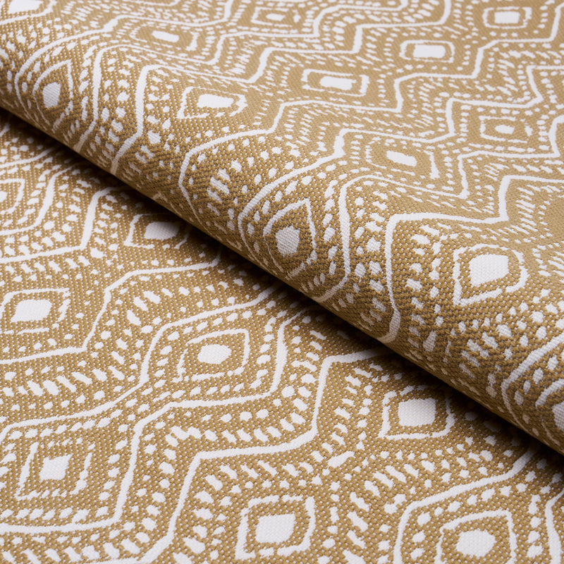 Schumacher COLMA INDOOR/OUTDOOR FLAX Fabric | Atlanta Fabrics