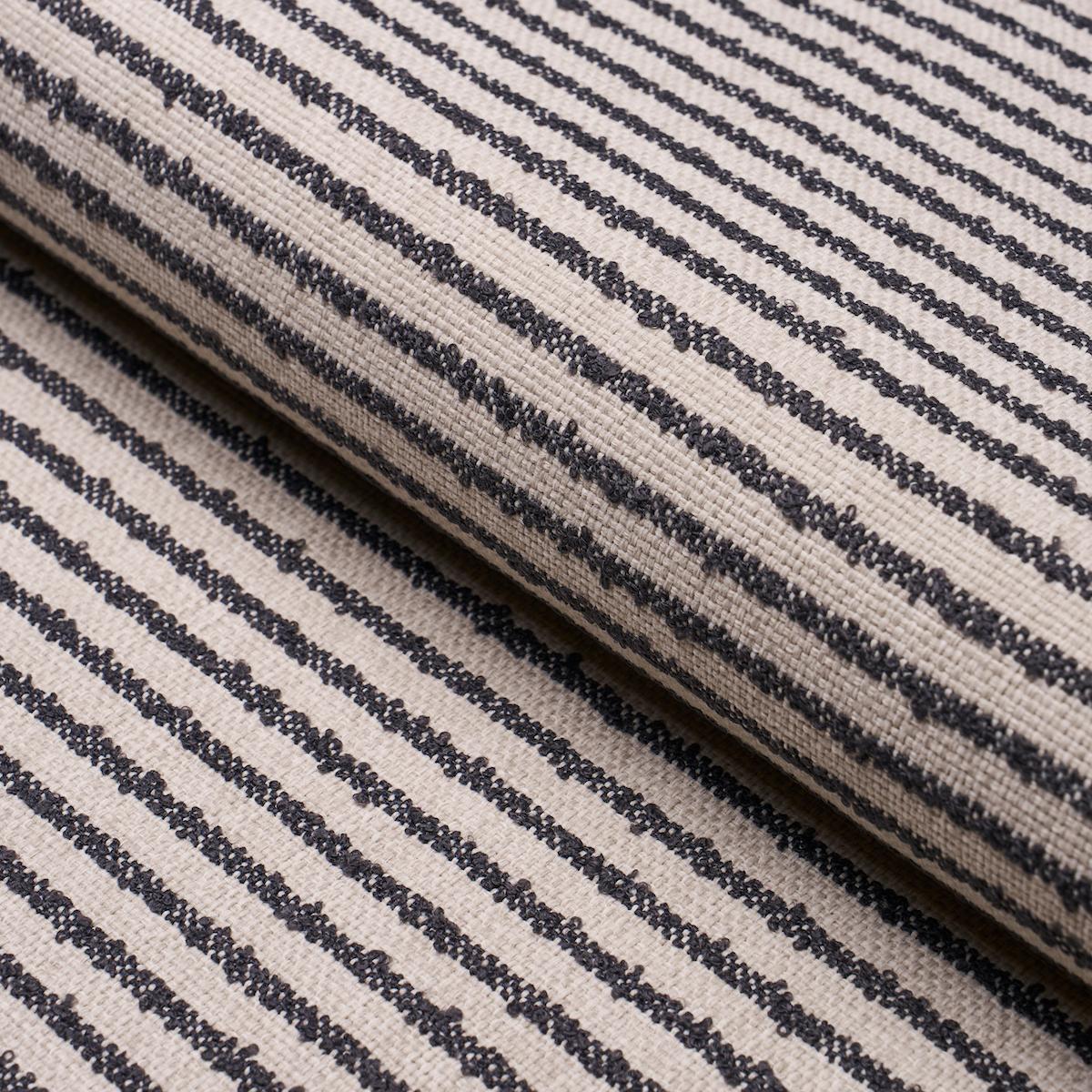 SCHUMACHER BOUCLÃ‰ STRIPE INDOOR/OUTDOOR JUTE FABRIC | Atlanta Fabrics