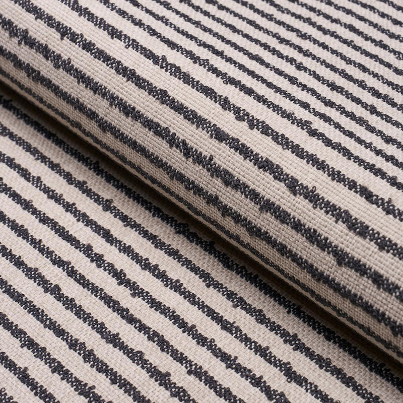 SCHUMACHER BOUCLÃ‰ STRIPE INDOOR/OUTDOOR JUTE FABRIC | Atlanta Fabrics