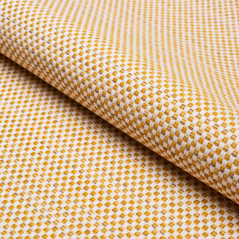 Schumacher PACIFICA INDOOR/OUTDOOR MAIZE Fabric | Atlanta Fabrics