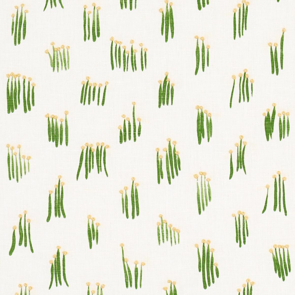 MEADOW BUTTON HAND EMBROIDERY YELLOW