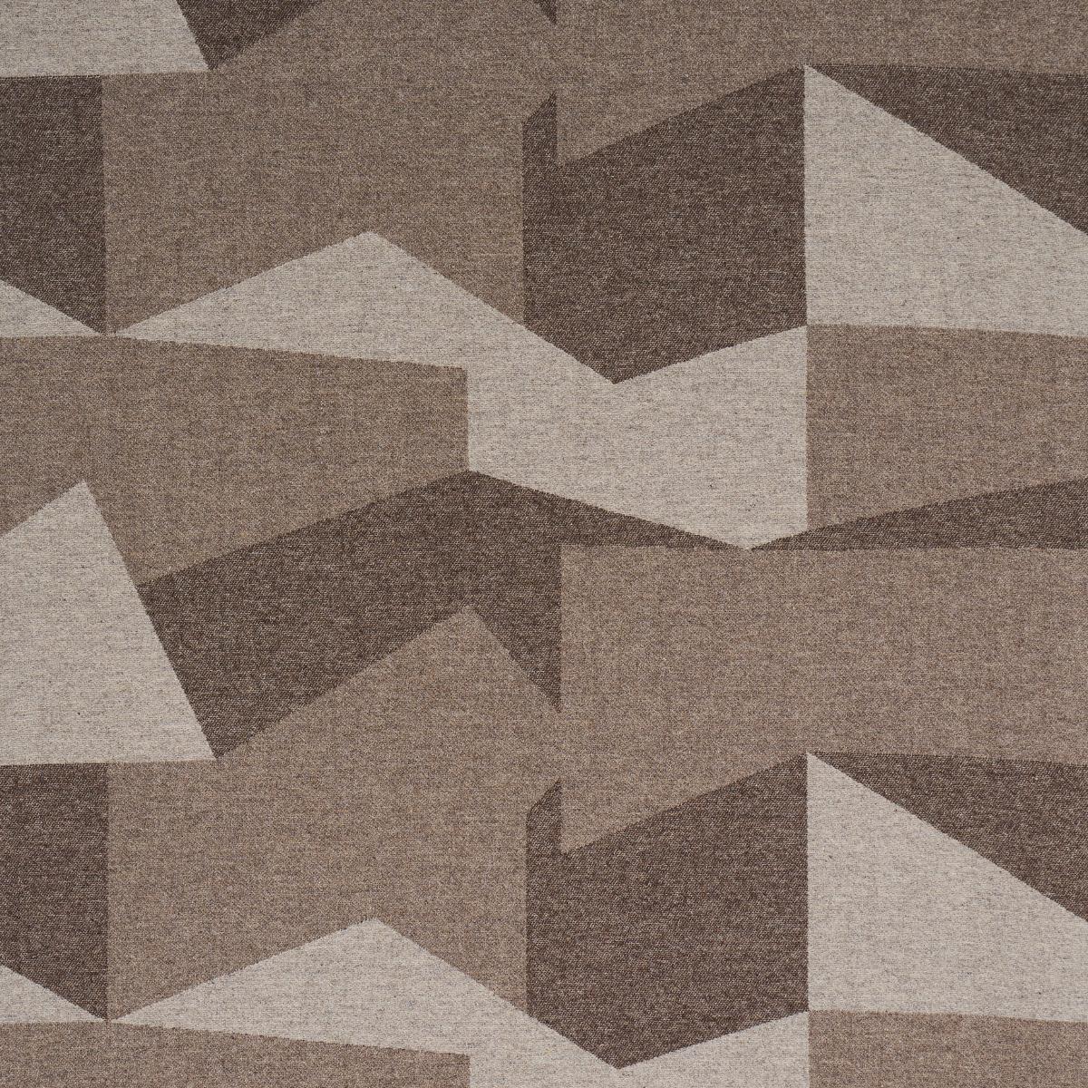 SCHUMACHER BREUER WENGE BROWN FABRIC | Atlanta Fabrics