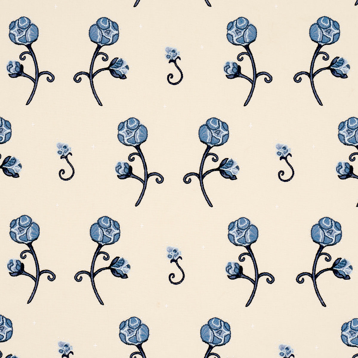 RHINESTONE COWBOY EMBROIDERY NAVY