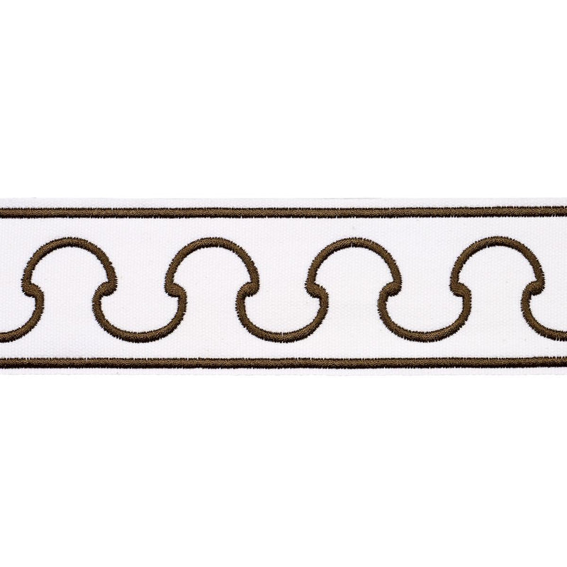SCHUMACHER GRENELLE TAUPE TRIM | Atlanta Fabrics