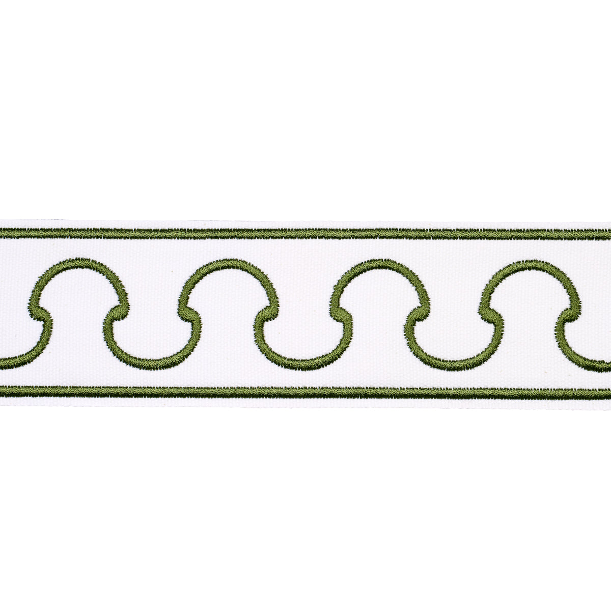 Schumacher GRENELLE GREEN Trim | Atlanta Fabrics