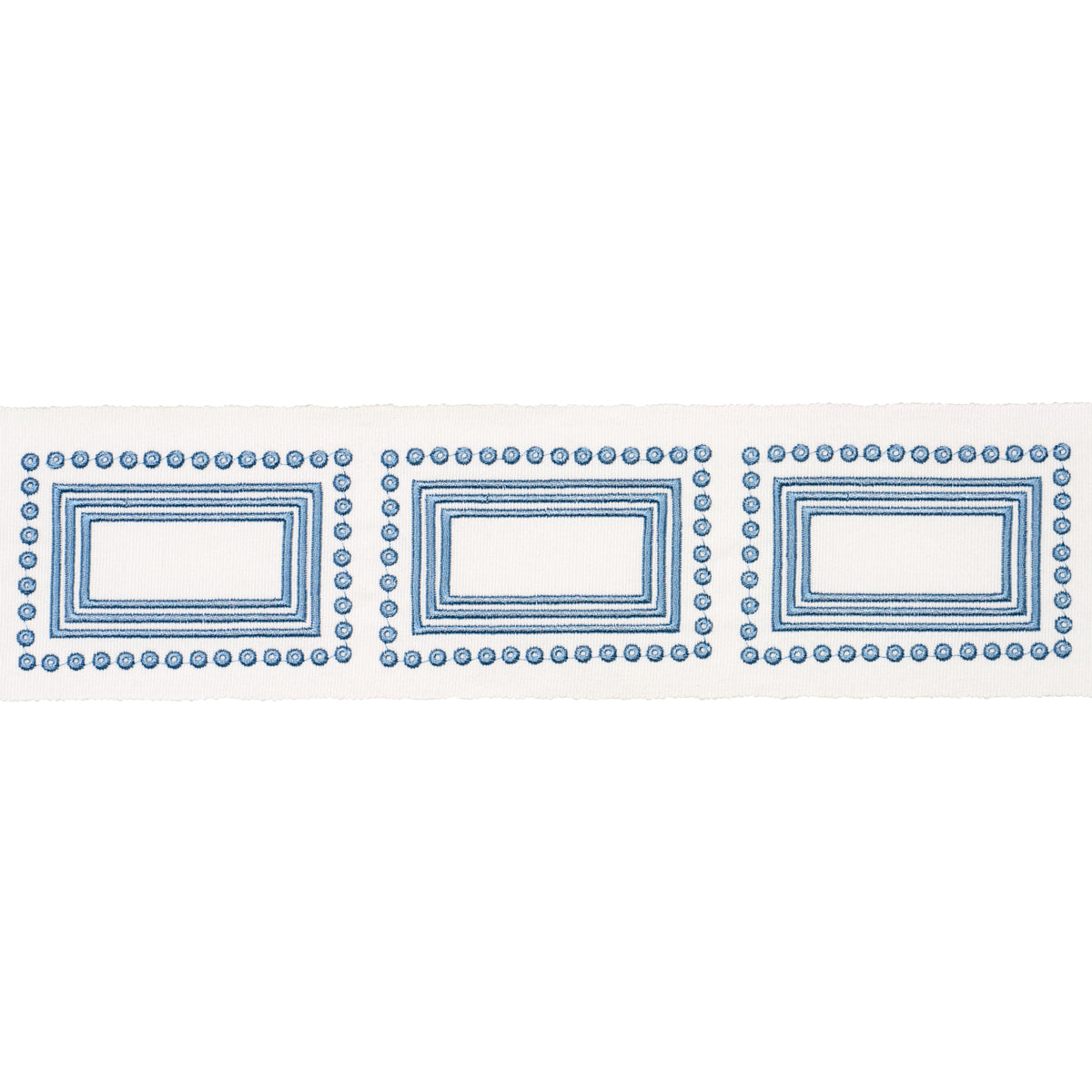 Schumacher PORTE PARISIEN PORCELAIN Trim | Atlanta Fabrics