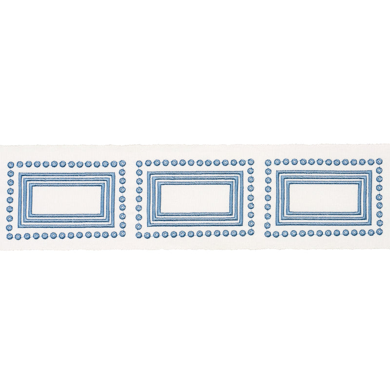 Schumacher PORTE PARISIEN PORCELAIN Trim | Atlanta Fabrics
