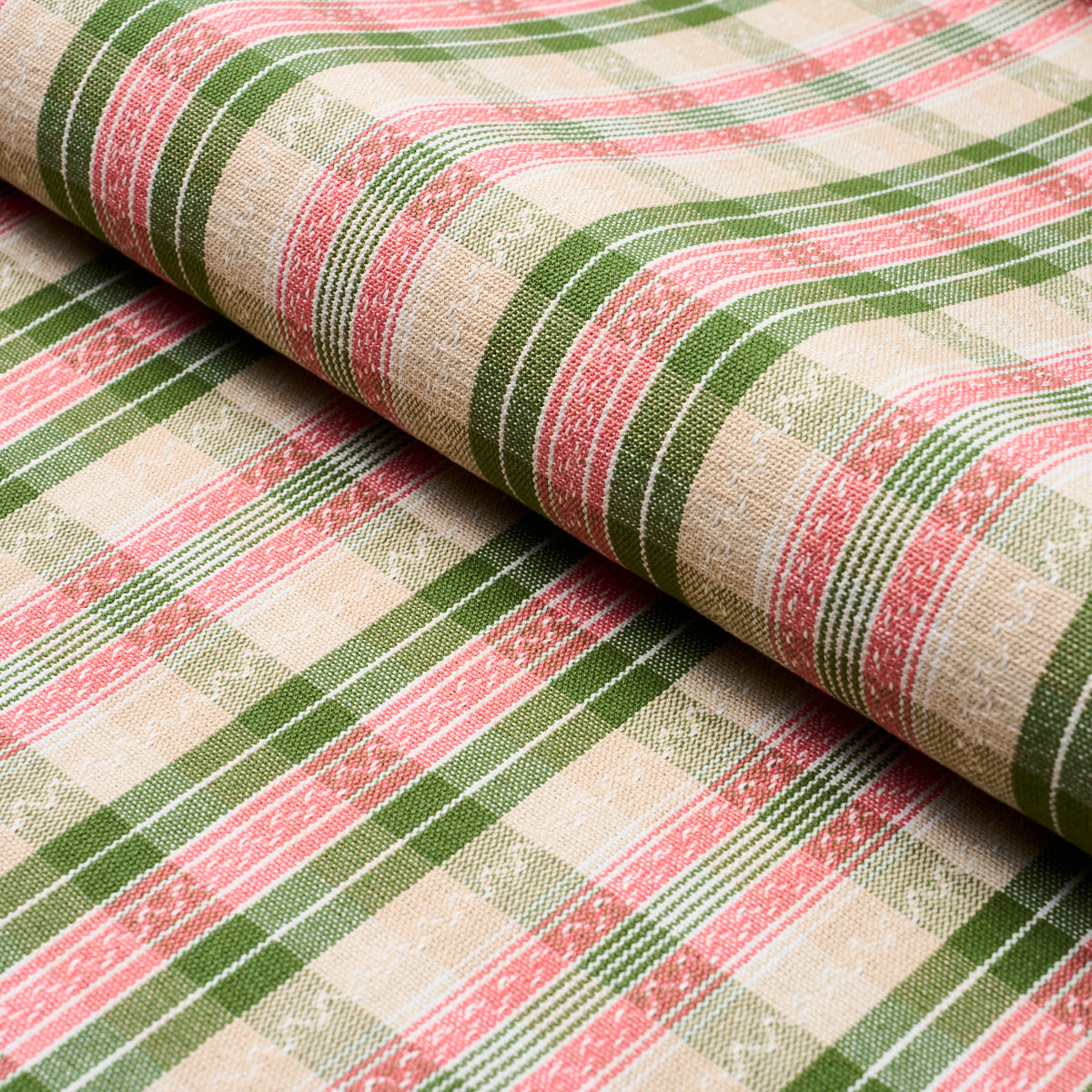 FONDA HAND WOVEN PLAID PETAL & LEAF