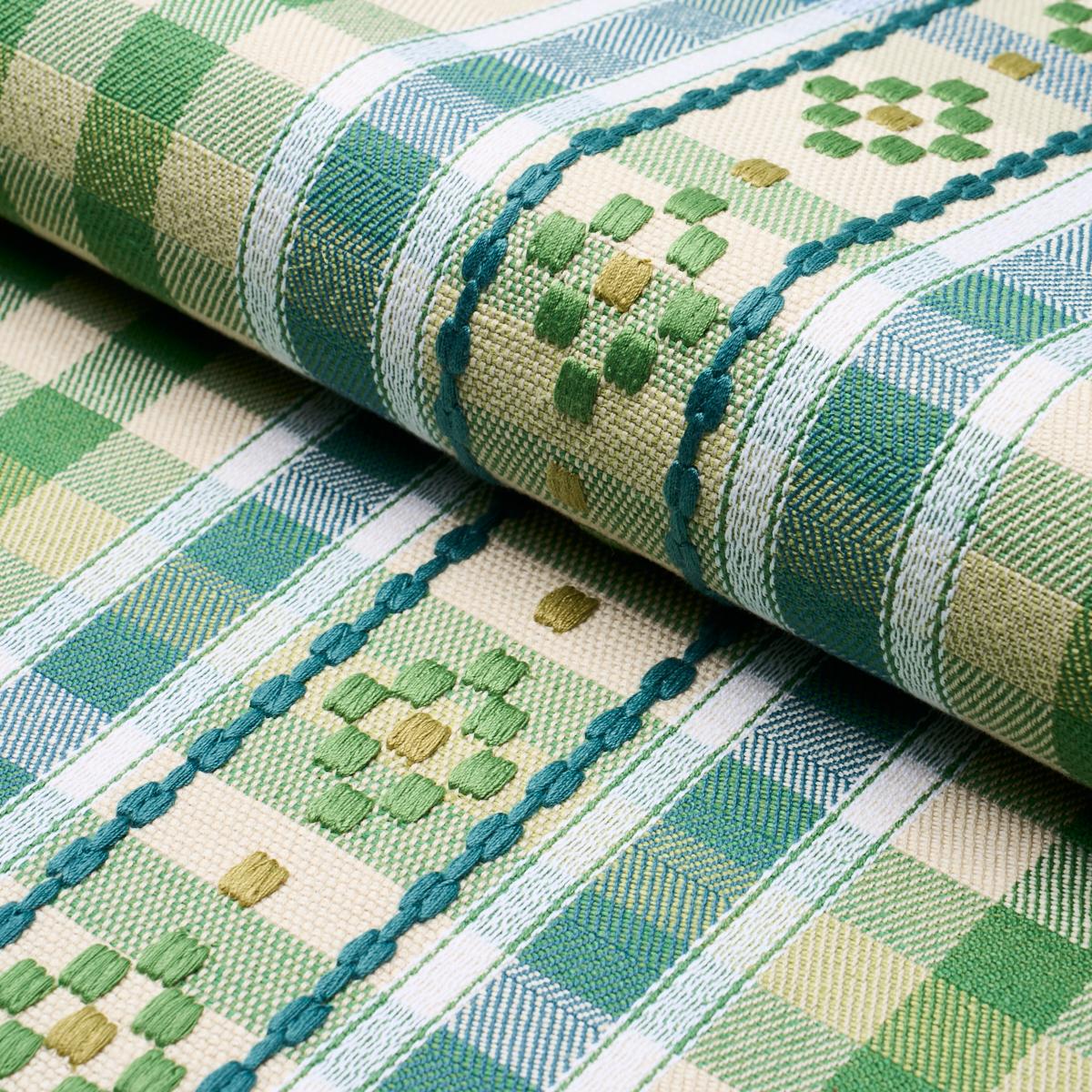 HUTTON HAND WOVEN CHECK LEAF