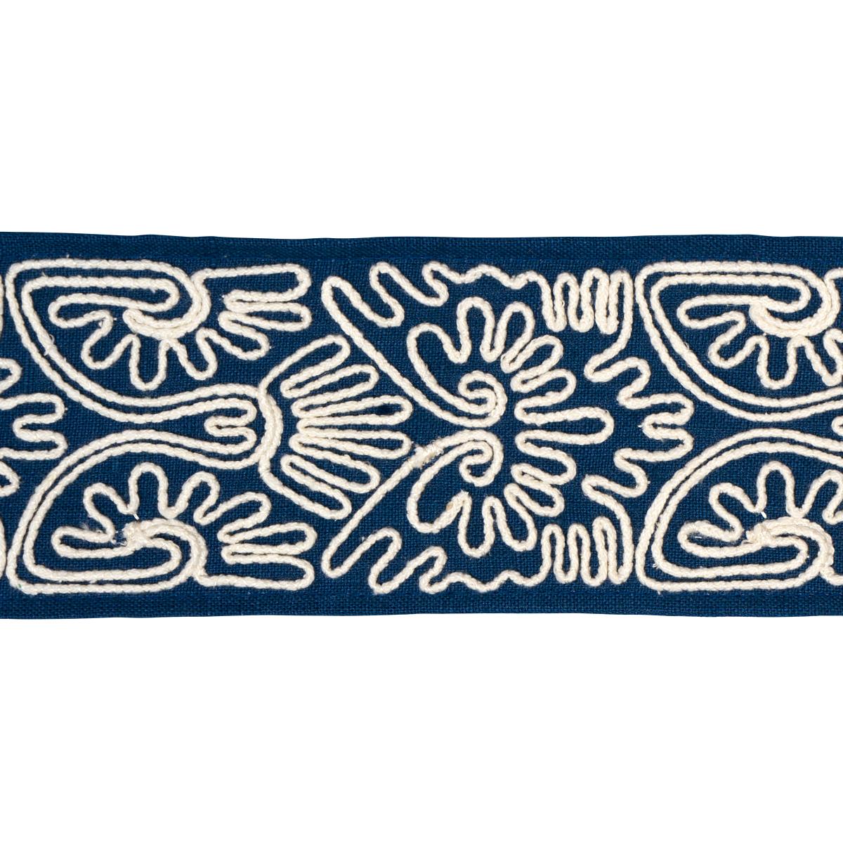 SCHUMACHER NICO TAPE INDIGO TRIM | Atlanta Fabrics