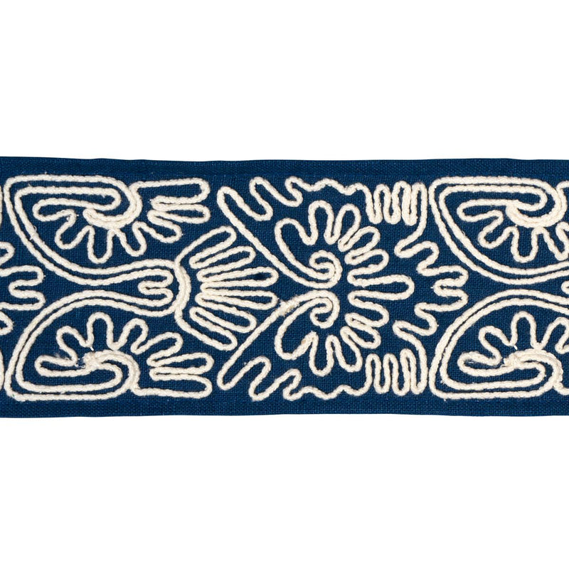 SCHUMACHER NICO TAPE INDIGO TRIM | Atlanta Fabrics