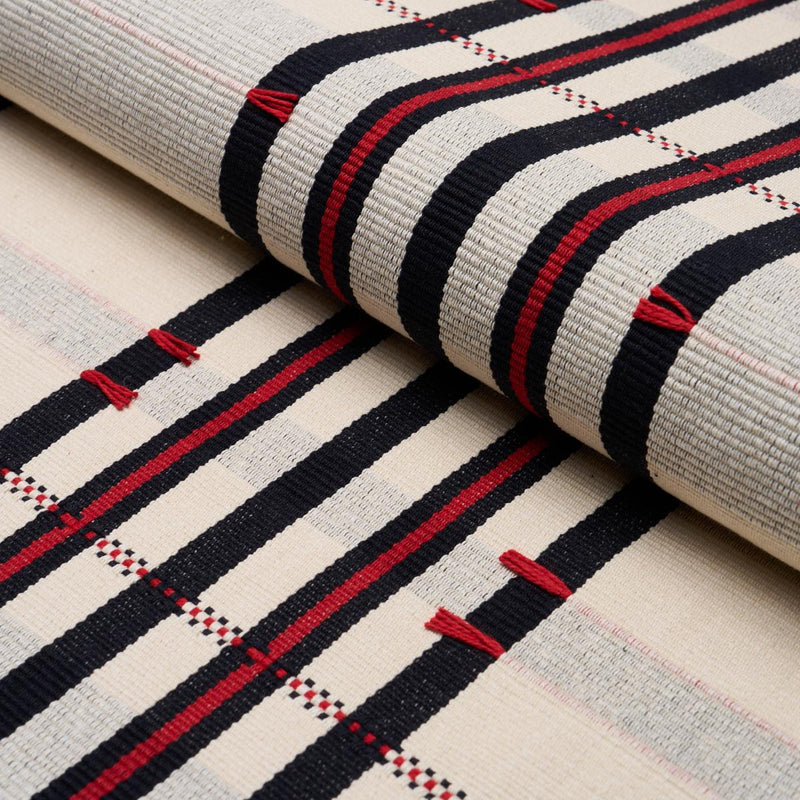 SCHUMACHER REMMY NOIR FABRIC | Atlanta Fabrics