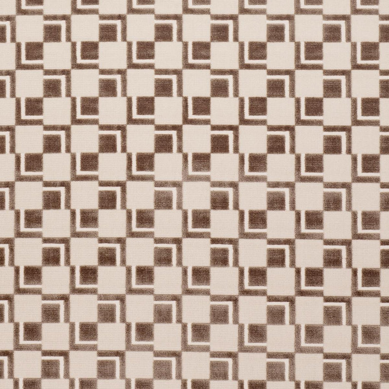 SCHUMACHER EDISON VELVET CHAMPAGNE FABRIC | Atlanta Fabrics