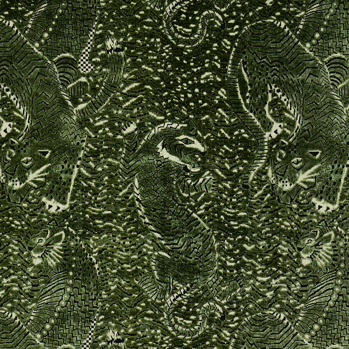 TIGRESS VELVET MALACHITE