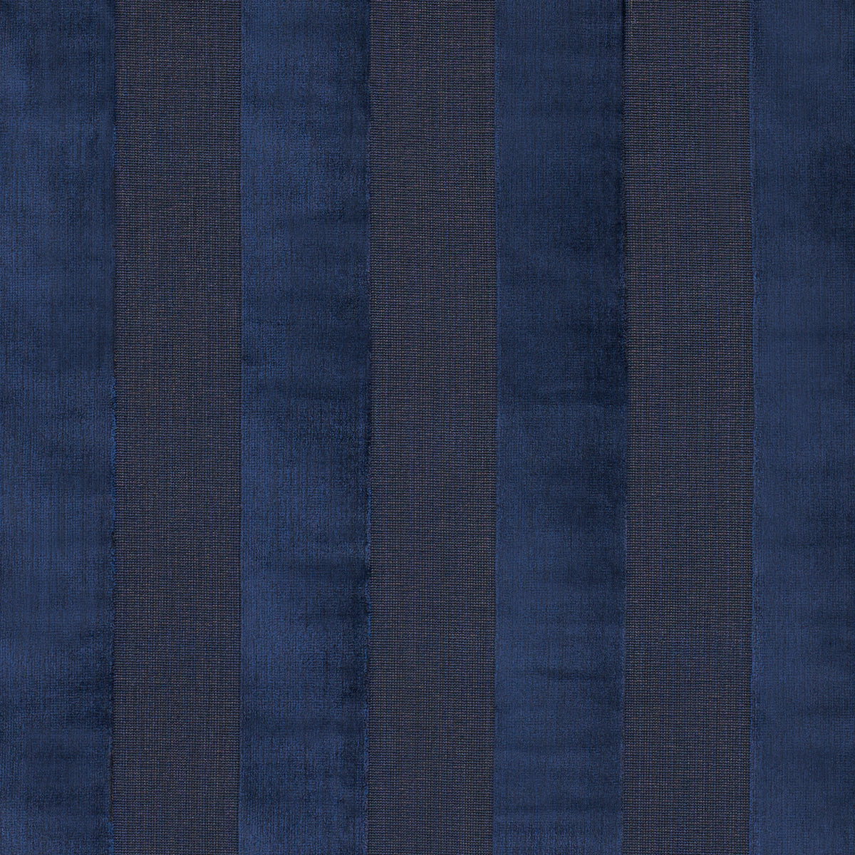 Schumacher CUNARD STRIÌä VELVET SAPPHIRE Fabric | Atlanta Fabrics