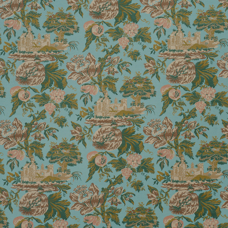 Schumacher JARDIN DE LOUIS PRINTEMPS Fabric | Atlanta Fabrics
