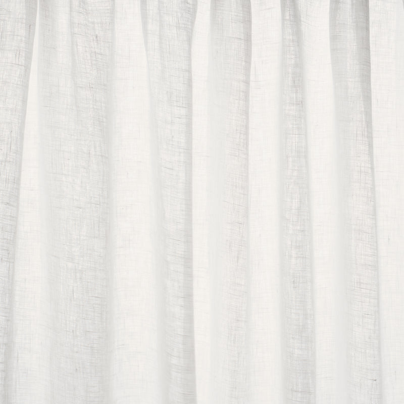 Schumacher AYA SHEER WHITE Fabric | Atlanta Fabrics