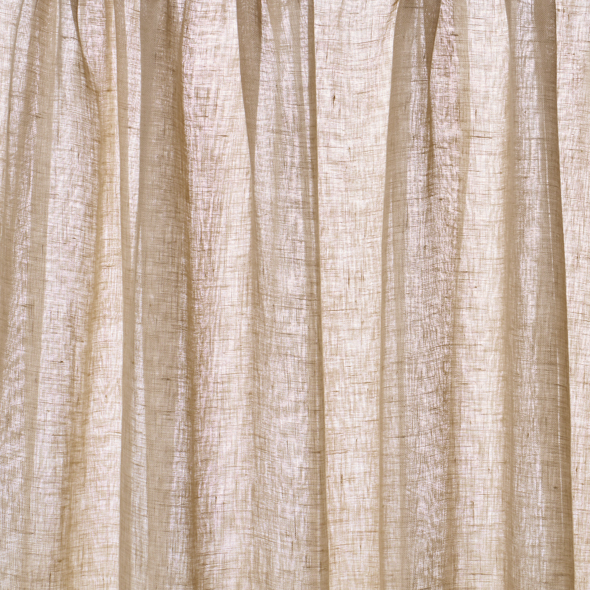Schumacher AYA SHEER NATURAL Fabric | Atlanta Fabrics