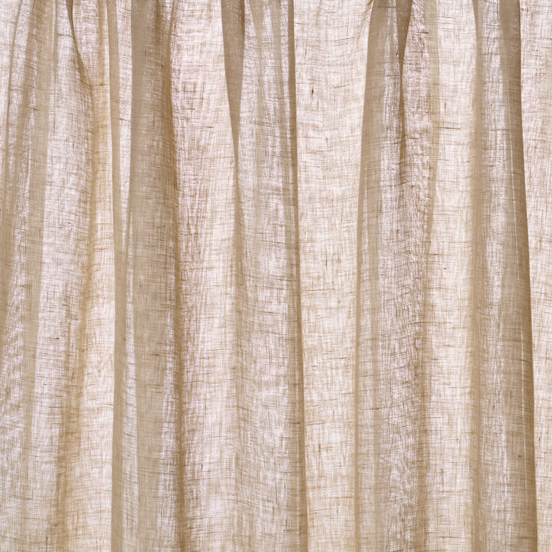 Schumacher AYA SHEER NATURAL Fabric | Atlanta Fabrics