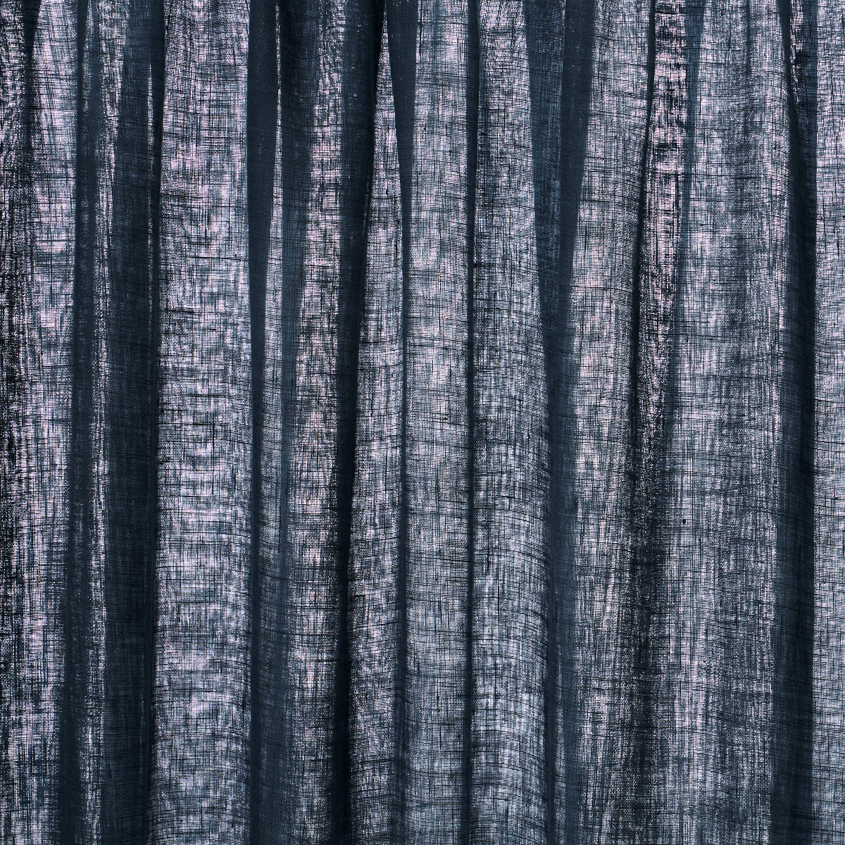 Schumacher AYA SHEER NAVY Fabric | Atlanta Fabrics
