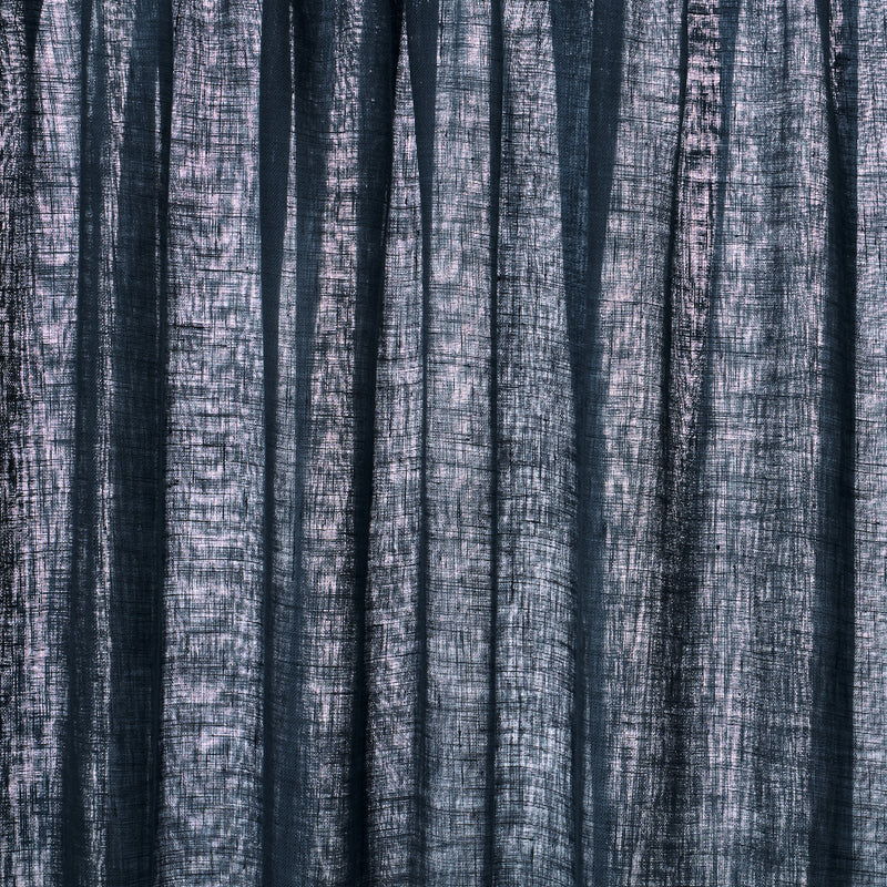 Schumacher AYA SHEER NAVY Fabric | Atlanta Fabrics