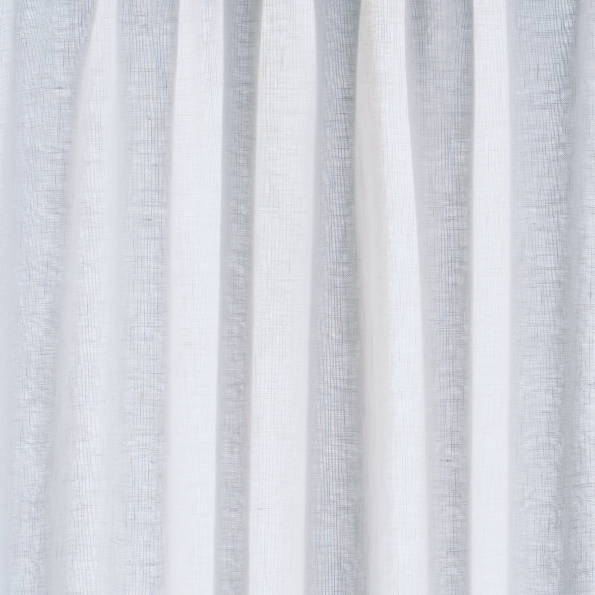 Schumacher LESLIE STONEWASHED SHEER WHITE Fabric | Atlanta Fabrics