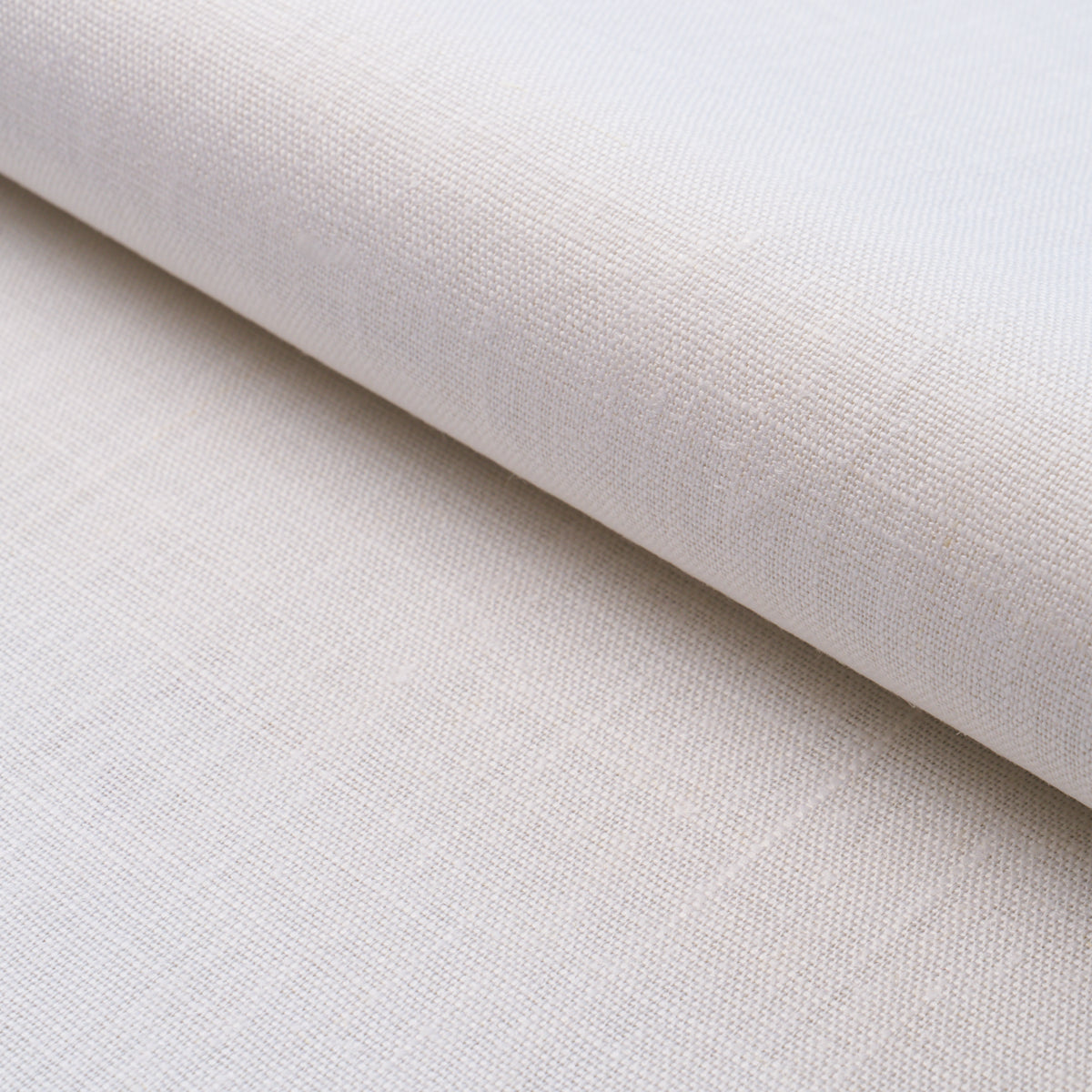 Schumacher LEO GLAZED LINEN IVORY Fabric | Atlanta Fabrics