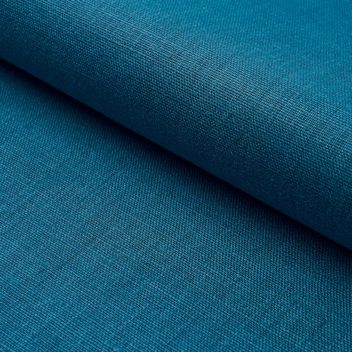 LEO GLAZED LINEN PEACOCK