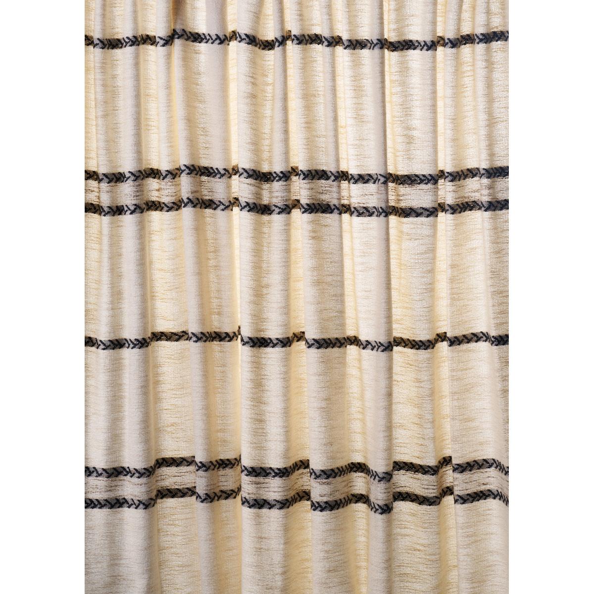 PLAINS STRIPE CASEMENT GRAPHITE