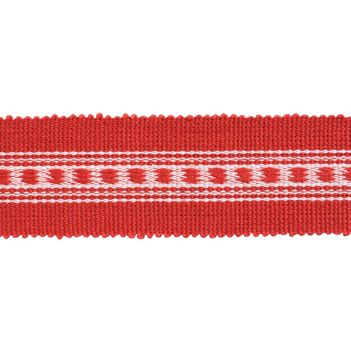 LUBECK TAPE NARROW RED
