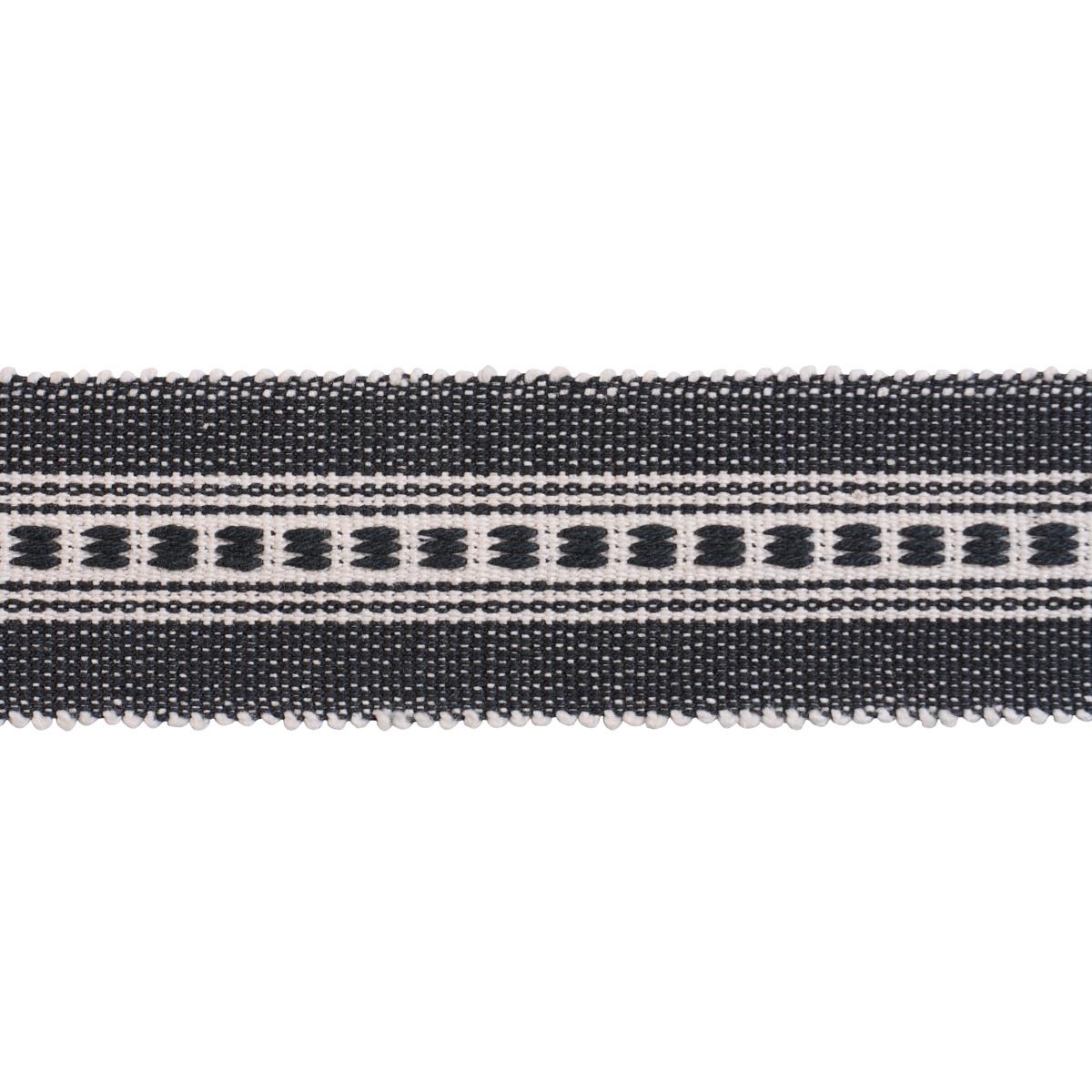 LUBECK TAPE NARROW CHARCOAL