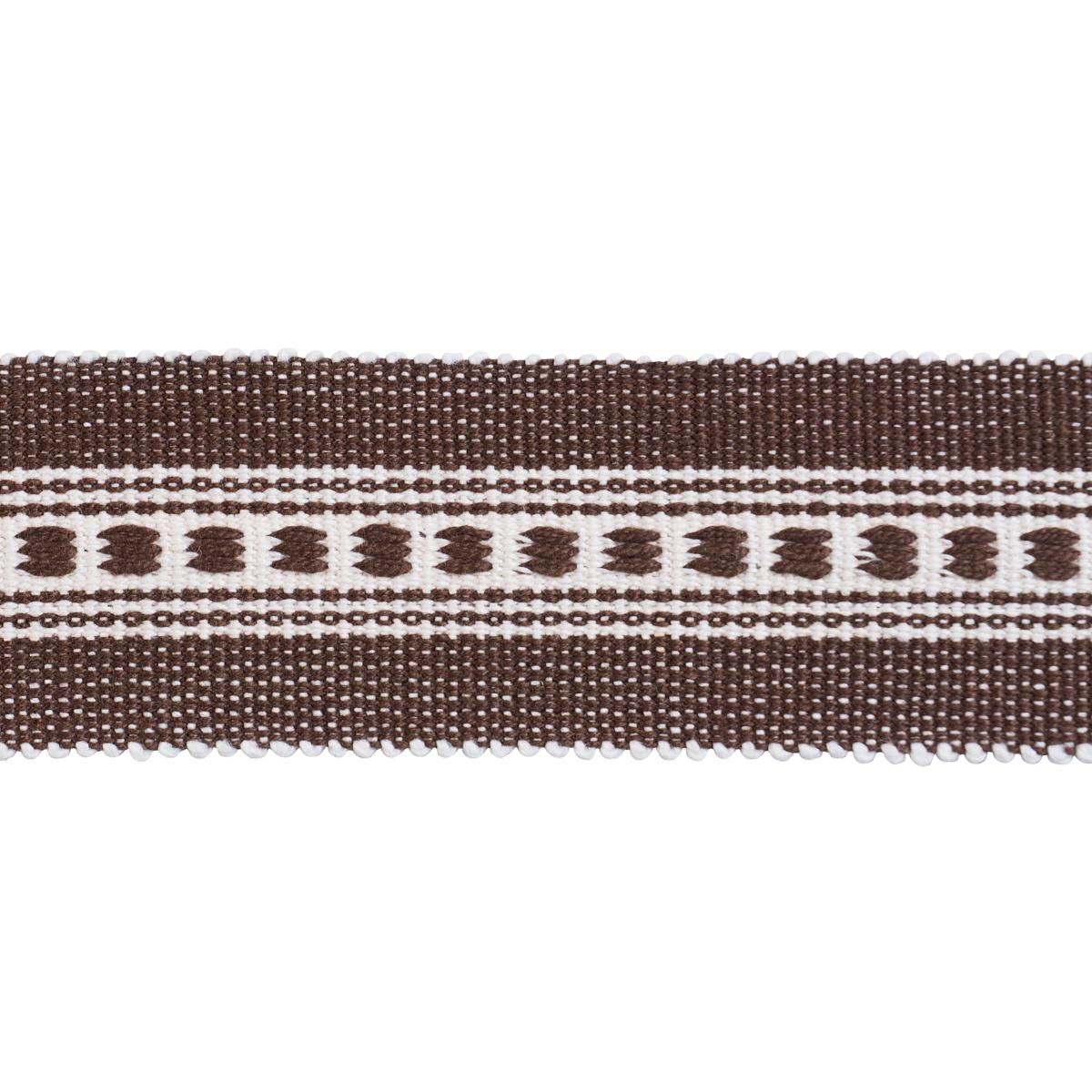 LUBECK TAPE NARROW BROWN