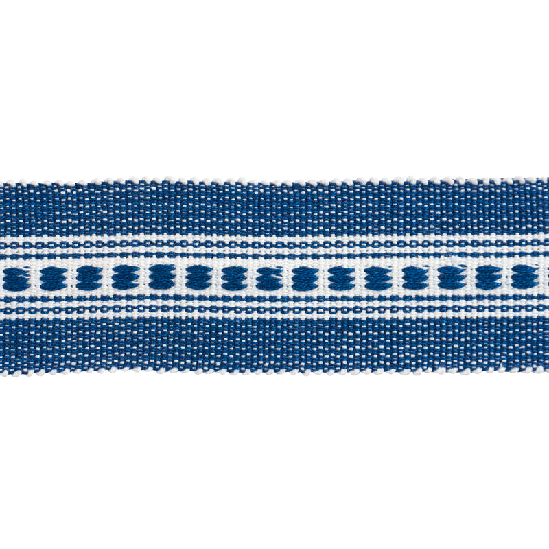 Schumacher LUBECK TAPE NARROW NAVY Trim | Atlanta Fabrics