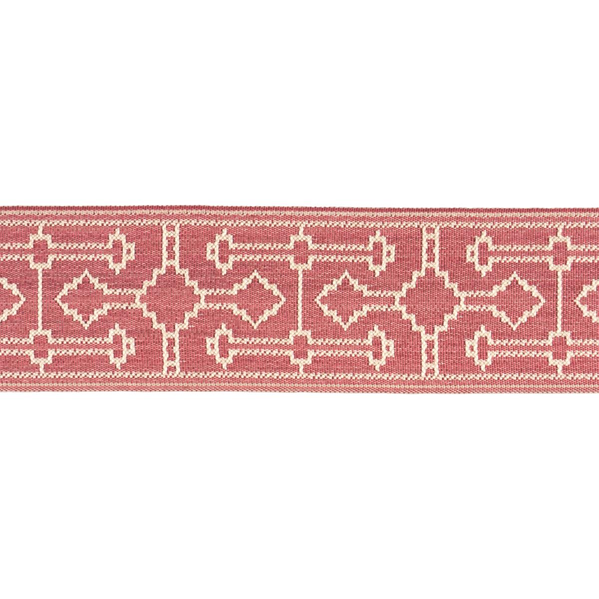 SCHUMACHER FILBERT TAPE ROSE TRIM | Atlanta Fabrics