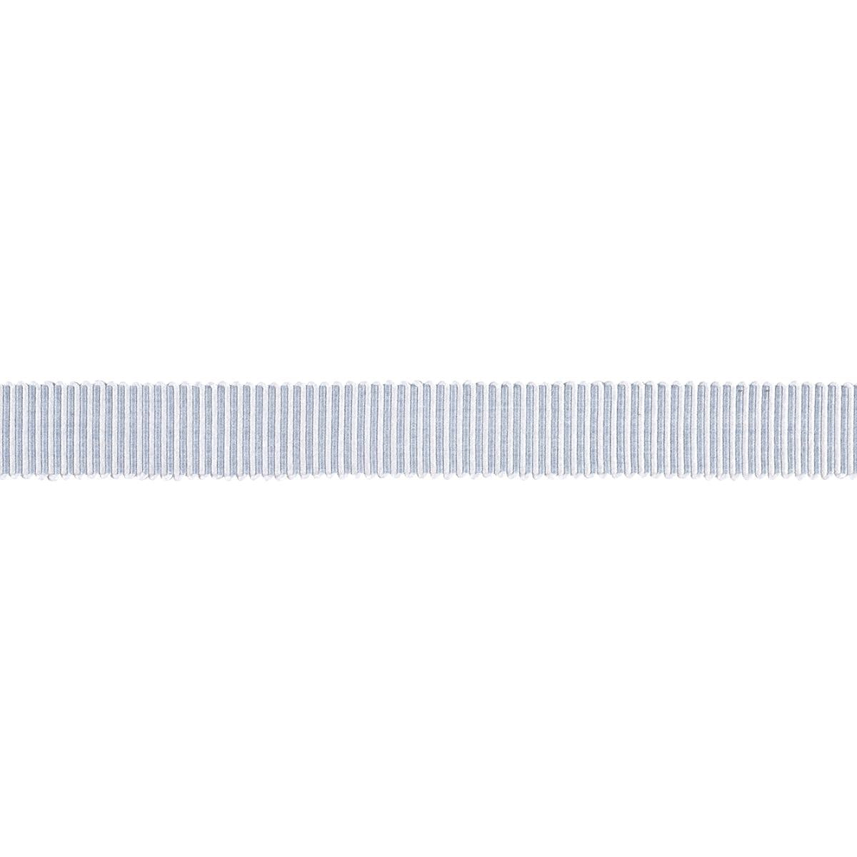 Schumacher KNOX TAPE NARROW SKY Trim | Atlanta Fabrics